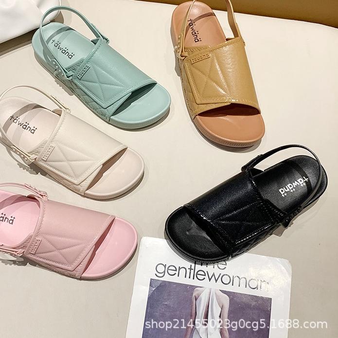 ☁ Sepatu Cani Sandal Karet Wanita TAWANA Slippers 2 in 1 Import / Sandal Tali Jelly Premium Quality 