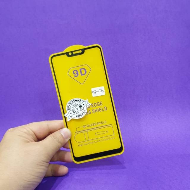 TEMPERED GLASS OPPO A3S TEMPERED GLASS FULL 9D / ANTIGORES FULL