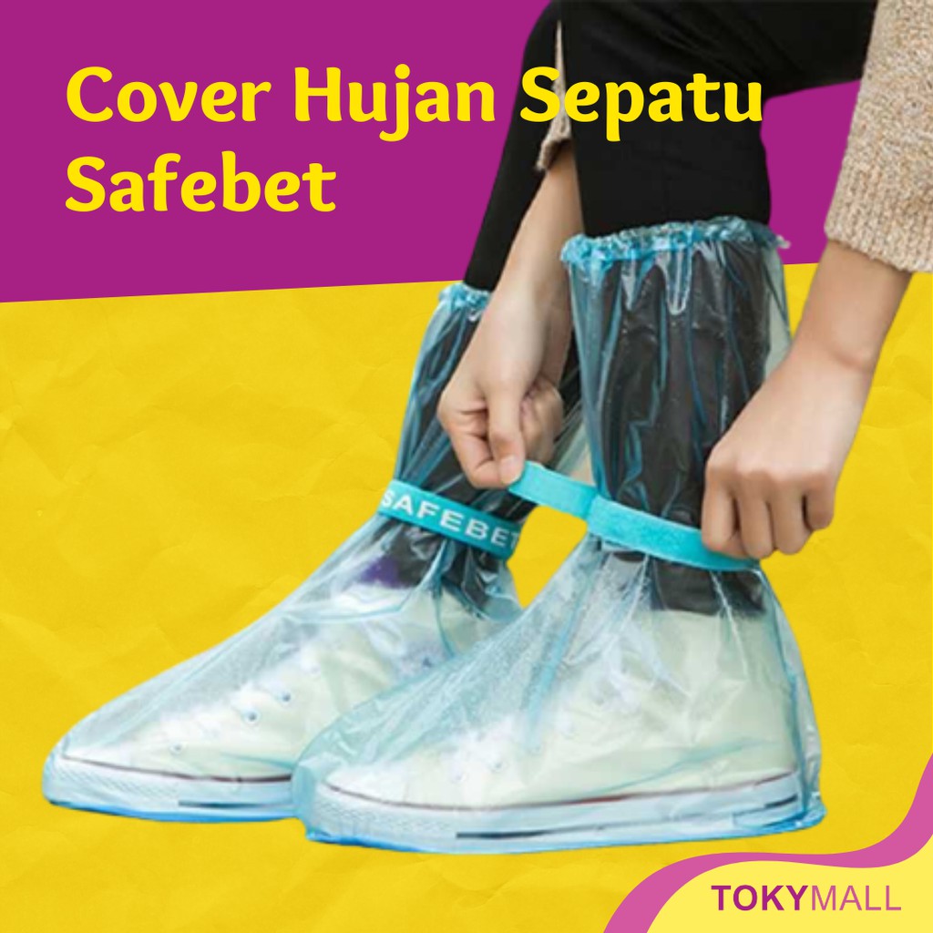 Cover Sepatu Waterproof / Cover Sepatu Anti Hujan - Safebet