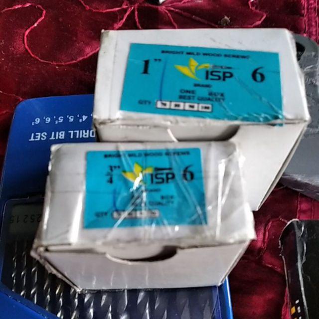 Sekrup Kayu 1 Kotak Ukuran 3/4 3/4inch