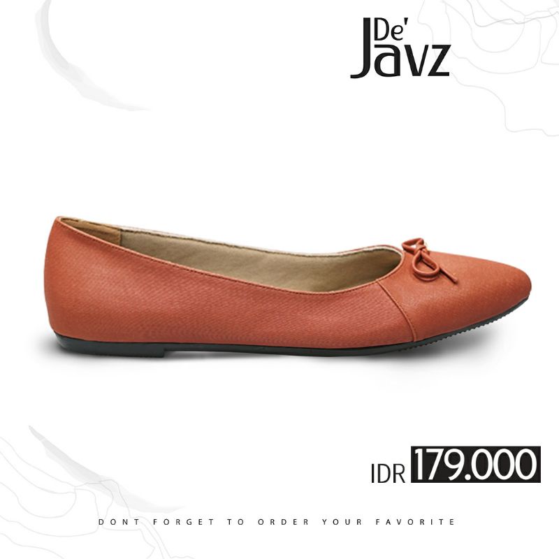 SEPATU FLAT SAVOY || De' Javz