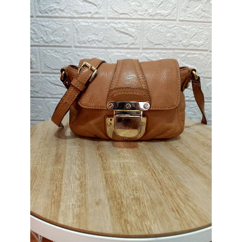 sling bag mini kulit mantul mk michael kors authentic preloved
