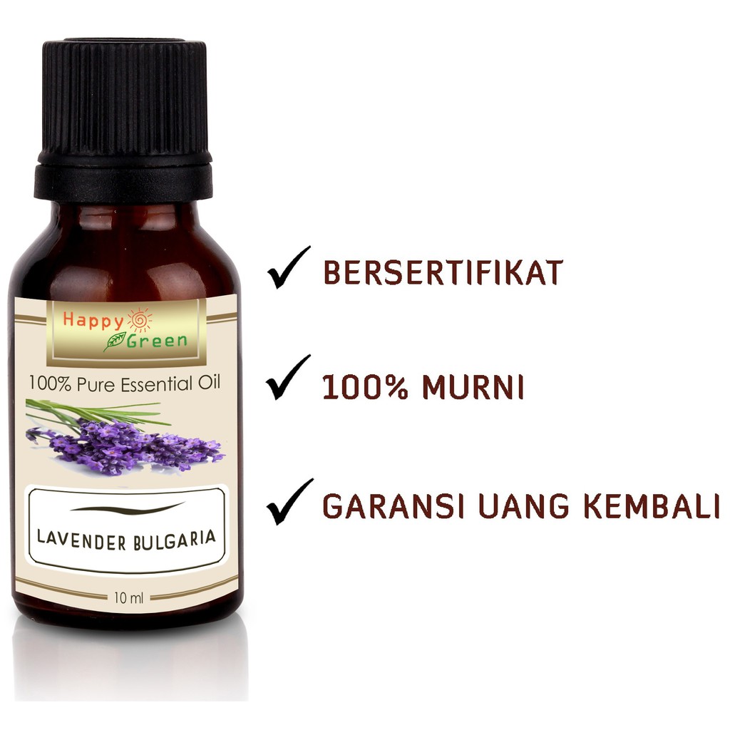 Happy Green Lavender Bulgaria Essential Oil  - 100% Lavender Oil Bulgaria