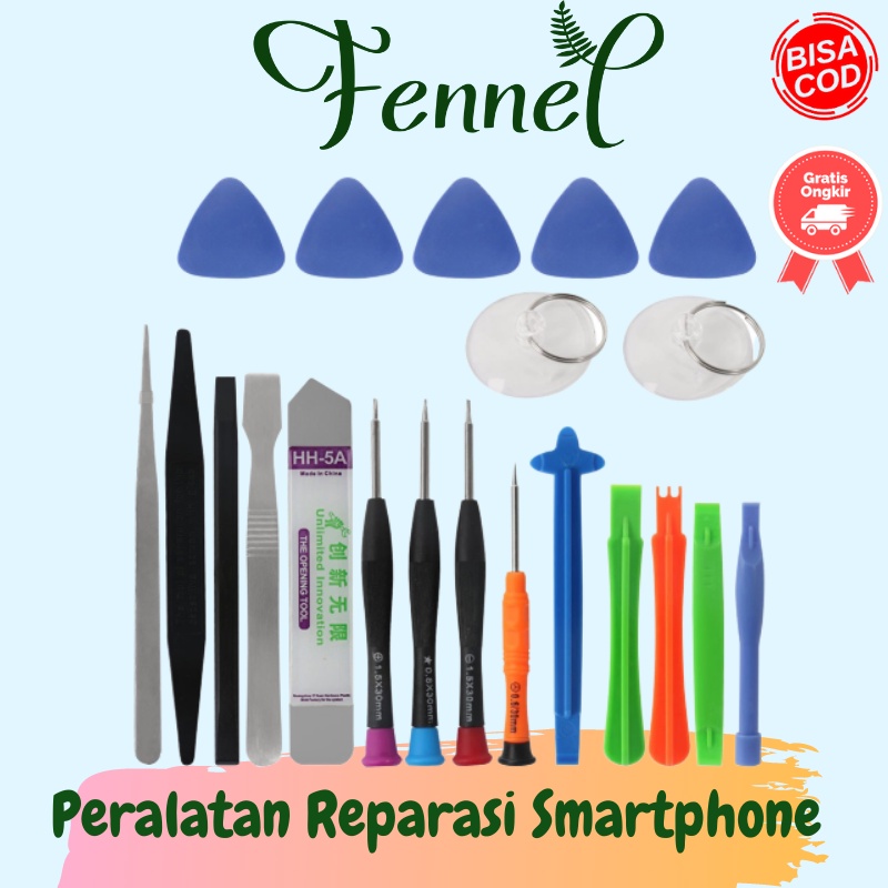 Peralatan Alat Reparasi Perbaikan Smartphone 21 in 1 GB-5A