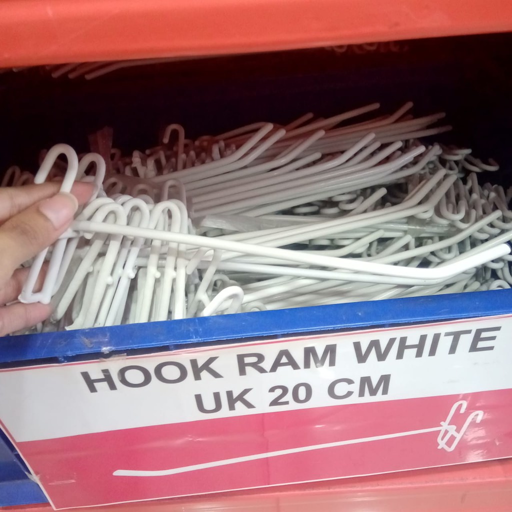 JUAL 1 BIJI Cantolan Ram 20 Cm Hook Display Aksesoris Tokopelanginicer