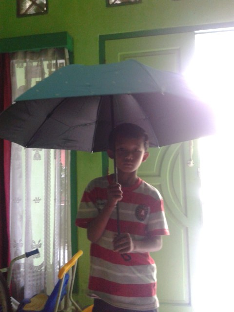 Payung Lipat 4 Fancy Karakter Motif Bear King Bw-109