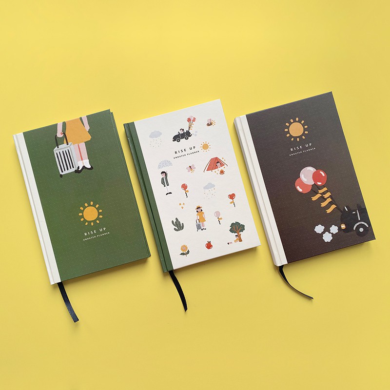 Agenda Peekmybook Rise Up / Undated Planner / Planner 2022 / Weekly Planner / Agenda 2022 / Monthly 
