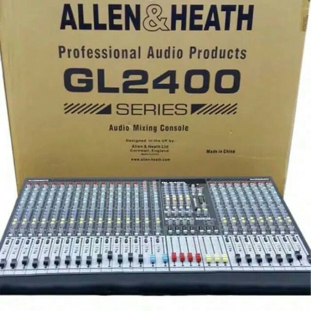 MIXER ALLEN&HEATH GL2400 GL 2400 24CH 24 CHANNEL 24CHANNEL GRADE A