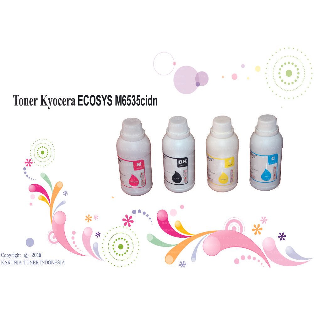 Serbuk toner refill ECOSYS M6535cidn / 2040dn  Kyocera