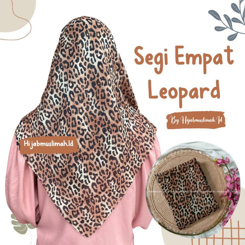 SEGI EMPAT MOTIF LORENG LEOPARD MACAN NN