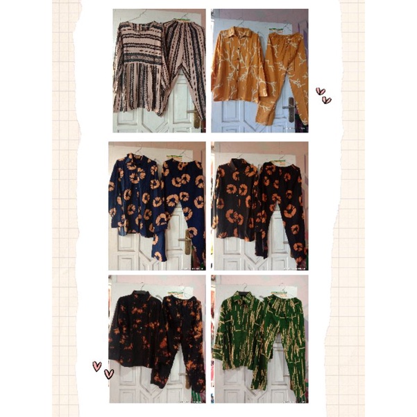 SETELAN WANITA BAHAN RAYON
