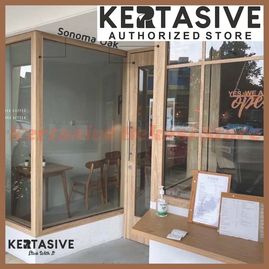 Kertasive Sonoma Oak - Pelapis Kayu - Pelapis Dinding