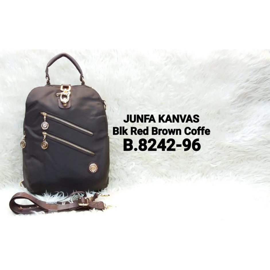 TAS WANITA MULTI FUNGSI JUNFA KANVAS 9242-96