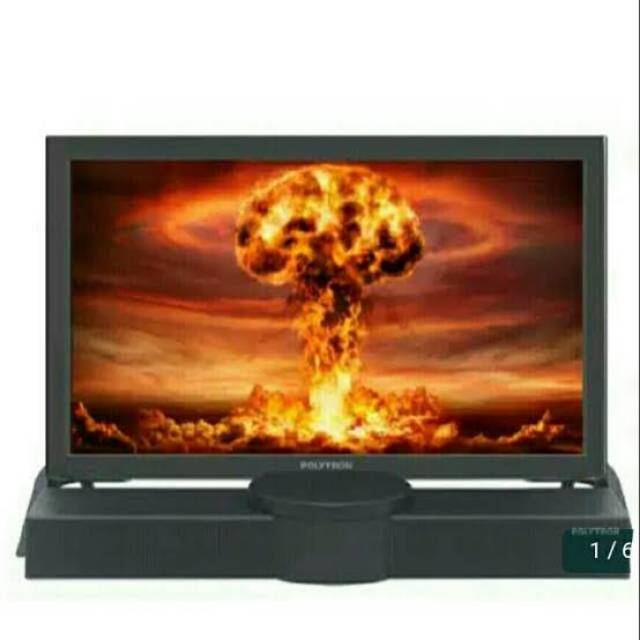 TV POLYTRON PLD 24 B 8550 24B8550 LED INCH IN " SOUNDBAR CINEMAX LCD HDMI SUPER BASS USB VGA GARANSI