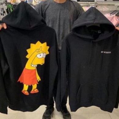 HOODIE H&M LISA SIMPSON
