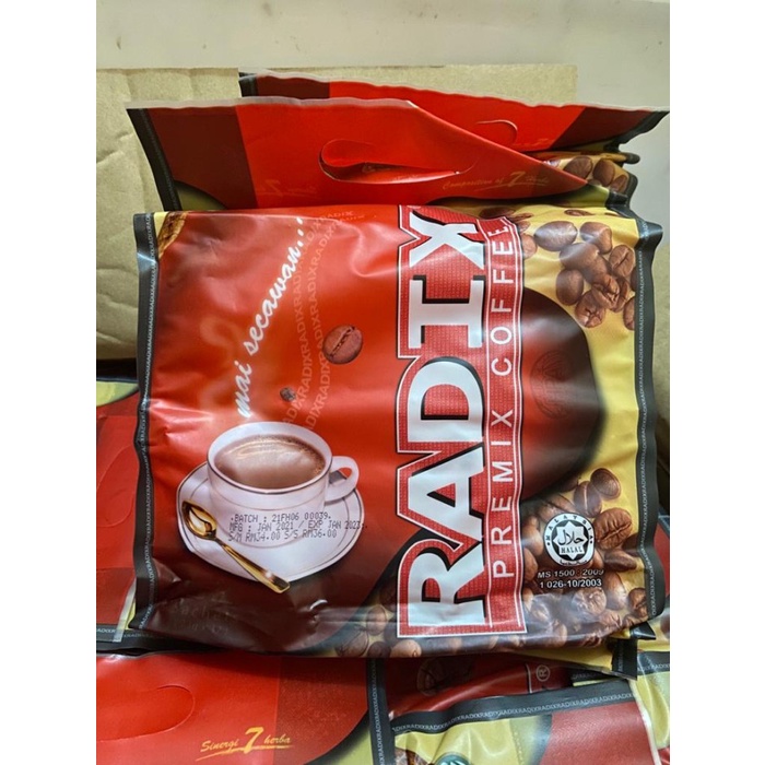 

ds011css Kopi Radik Jumbo Isi 32 Sachet Asli Original Hpa Malaysia Coffee Radix Ds20X11