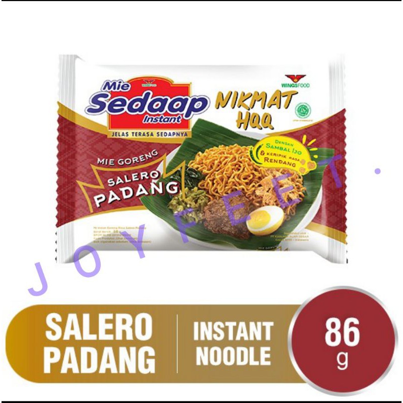 

Sedap Mie Instant Goreng Salero Padang 86gr