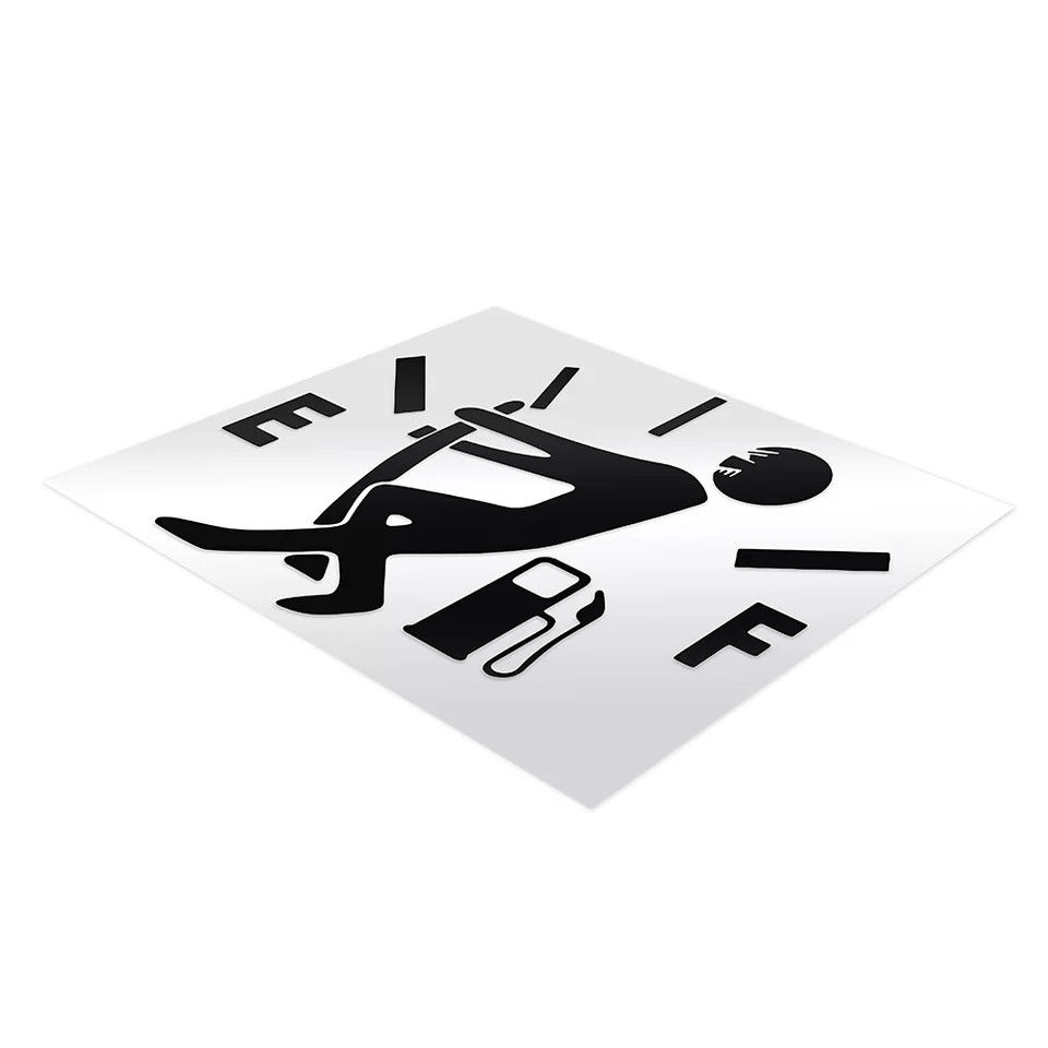 Sticker Cutting  tutup tangki bensin mobil