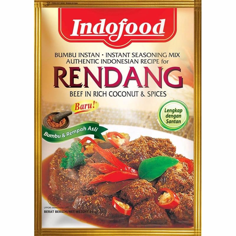 Bumbu Indofood Instan Rendang, Kare, Gulai, Nasi Goreng ...