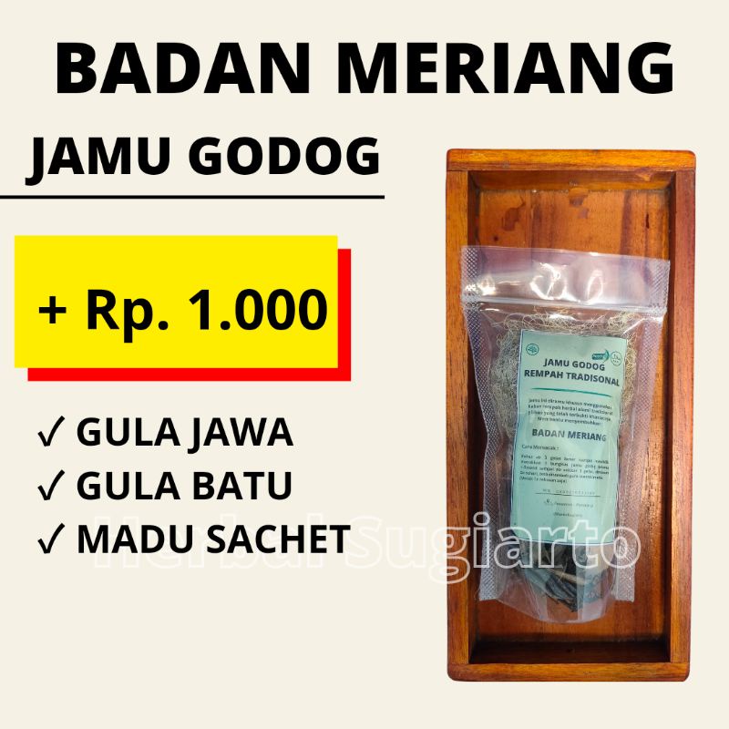 

GROSIR Jamu Godog Sakit Meriang / Godok / Mriang