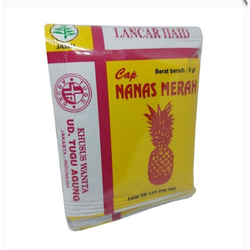 

Cap Nanas Merah Lancar Haid (10 sachet @ 9gr)