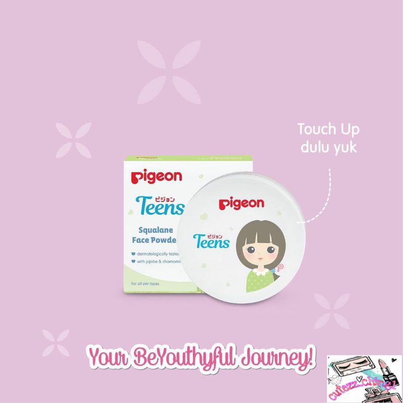 ☃Cutezz_Ching1☃Pigeon Teens Squalane Face Powder 12g