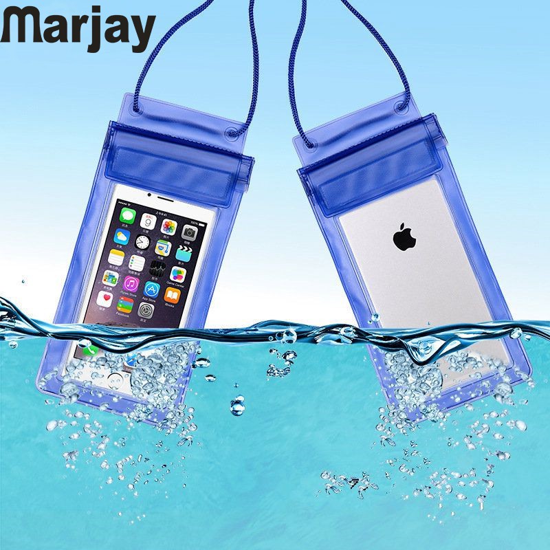 Marjay Case Pouch Cover Handphone Universal Anti Air Untuk Iphone X / Xs Max / 8 / 7 / Samsung S10 / Xiaomi