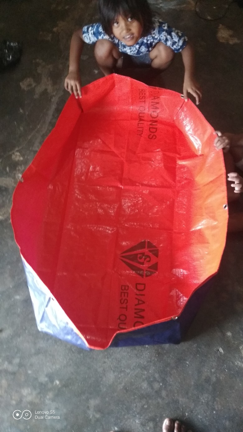 Kolam Terpal Type A5 Korea Ukuran 100*50*25cm