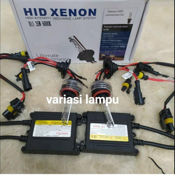 lampu mobil hid xenon H11 6000k
