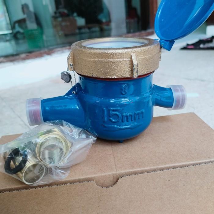 Flow Meter Meteran Air 1/2 Inch / Water Meter Dn 15 / Flowmeter Air Bersih