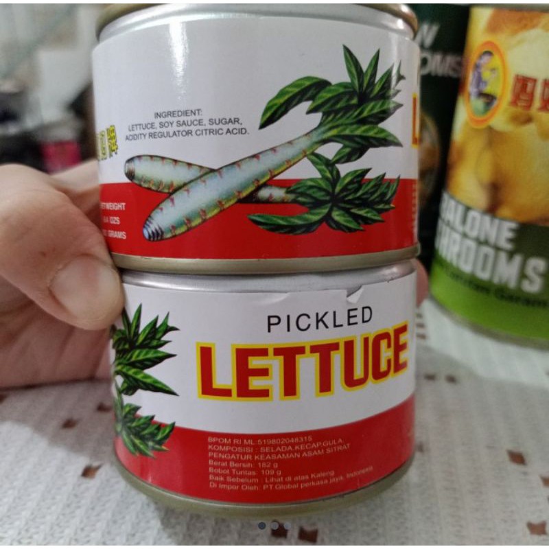 

LL - CAISIN CAISIM CHAISIM PICKLED LETTUCE ACAR SELADA KALENG 182gr