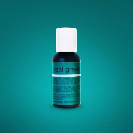 

Teal Green Chefmaster Liqua-Gel Food Coloring 20 ml