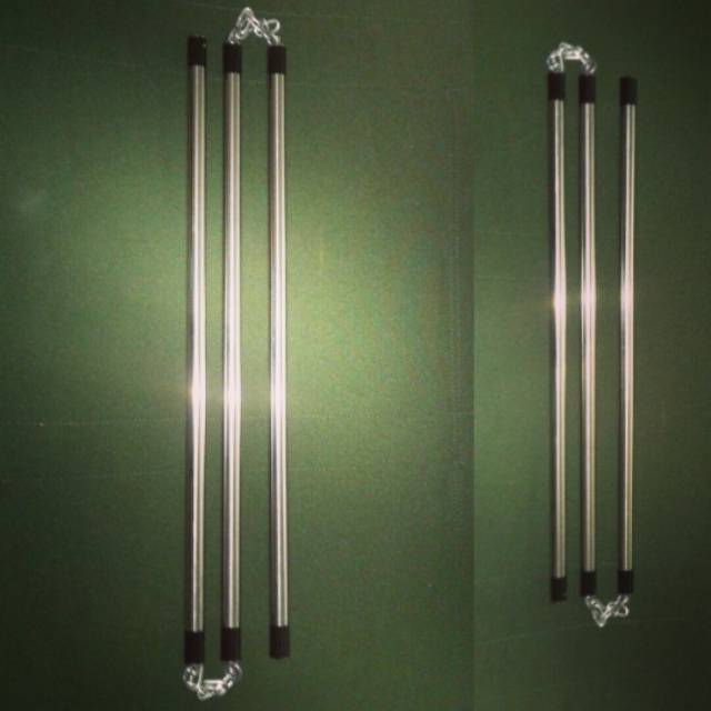 Triple stick stainless steel