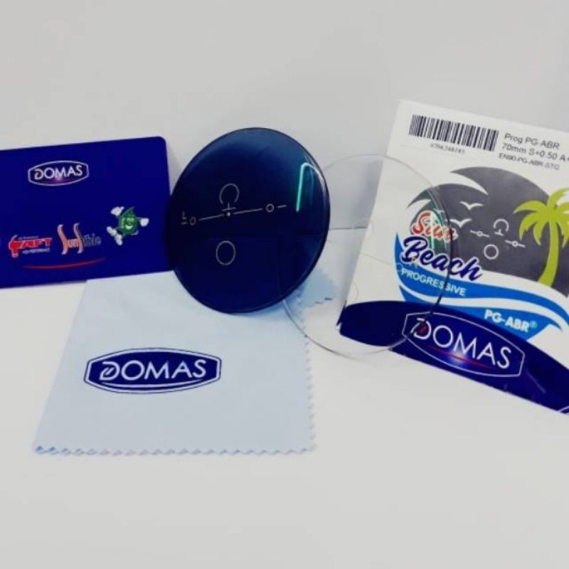 Lensa Kacamata PROGRESIF Blucromic Kacamata Progresif Bluecromic Merk Domas