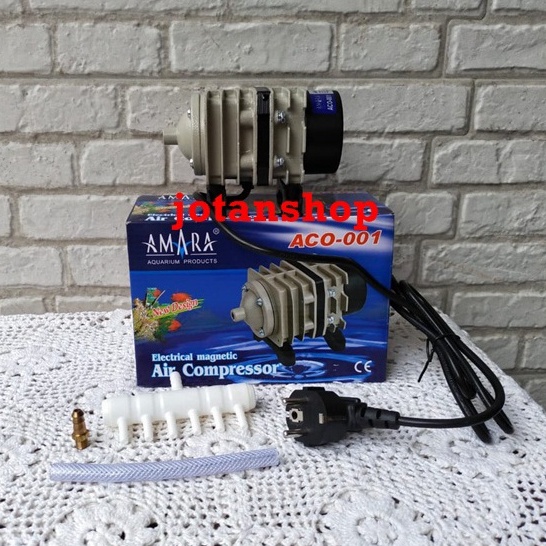 AMARA ACO 001 aco001 mesin gelembung pompa udara aerator kolam hidroponik aquarium air pump