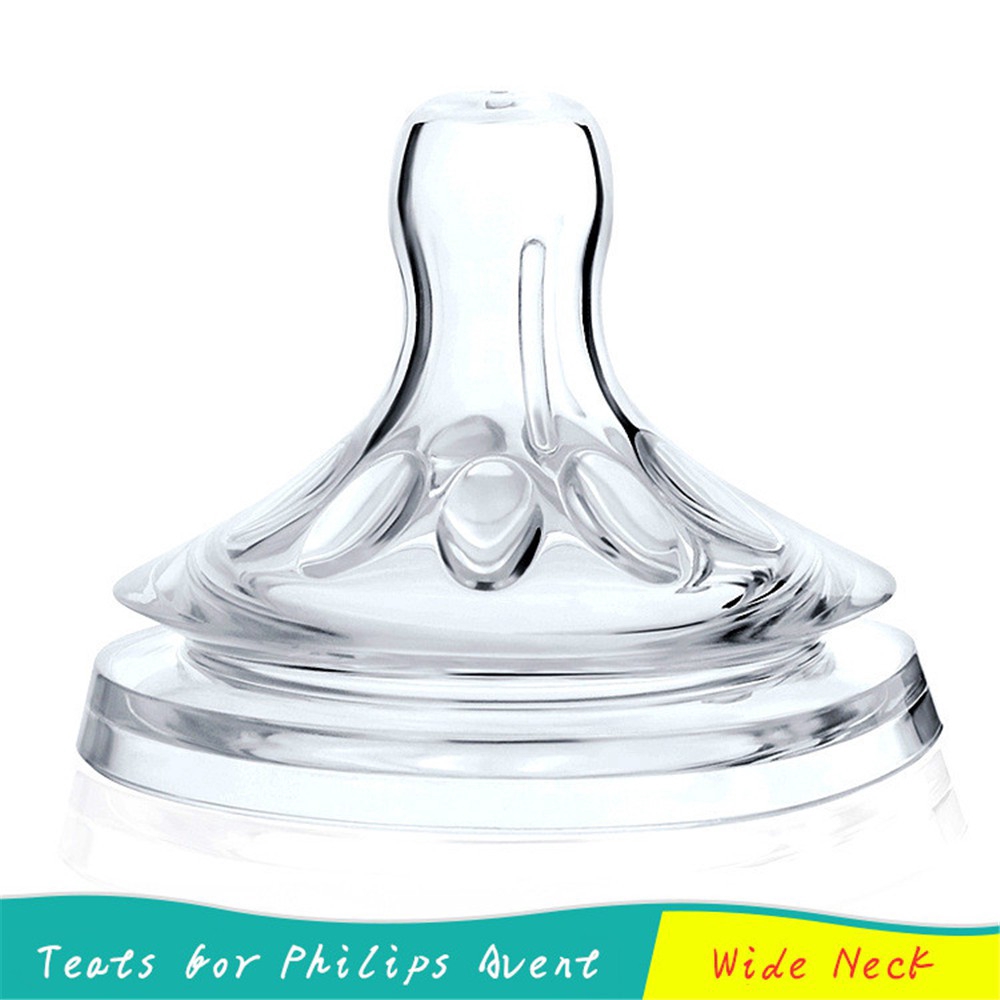 [0 1 2 3 4 Hole] Ready Stock Philips Avent Mulut Kecil Alami Mengganti Susu-Bisphenol