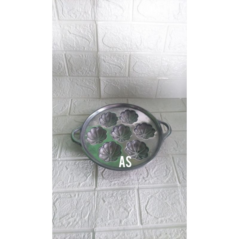 cetakan kue bolu mangis kue cubit bolu kering jadul 7 lubang