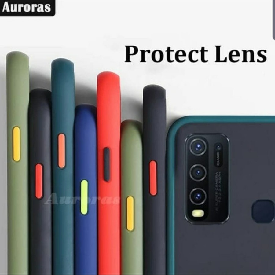 VIVO V5 PLUS V5+ Y65 Y66 Case Dove Matte Mychoice Transparan Slim Case Fuze Macaron