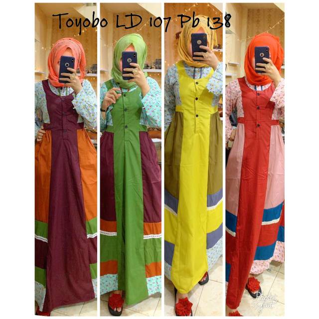 Gamis wanita gamis Inayah gamis tuyobo