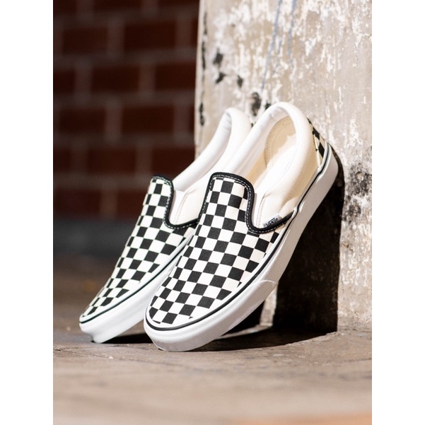 [SALE] VANS SLIP-ON CHECKERBOARD CLASSIC ORIGINAL 100% ( Global Release )