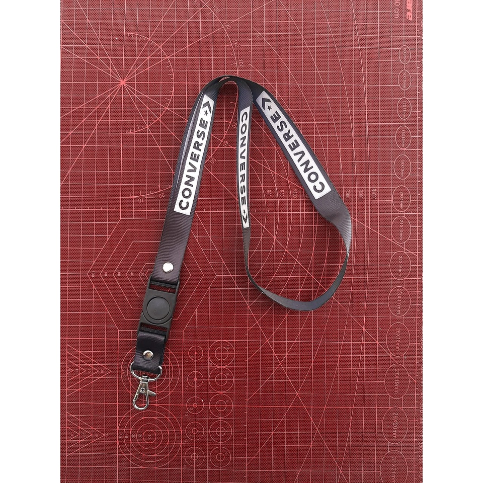 

Gantungan Kunci Converse / Kalung ID Card / Tali Converse / Gantungan Tali Lanyard / SABLON