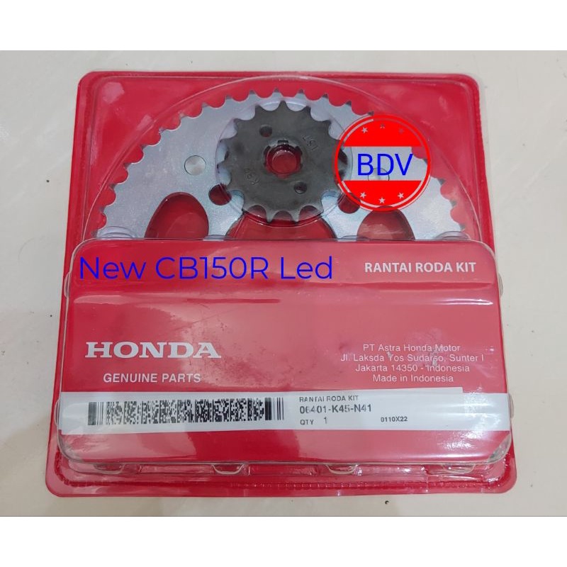 Gear Set AHM CB150R Led K45A