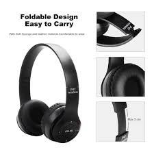 Headphone P47 Wireless Stereo 5.0+EDR free Kabel AUX