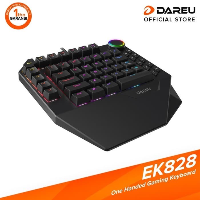 DAREU EK-828 Single Hand Mechanical Keyboard / Dareu EK828