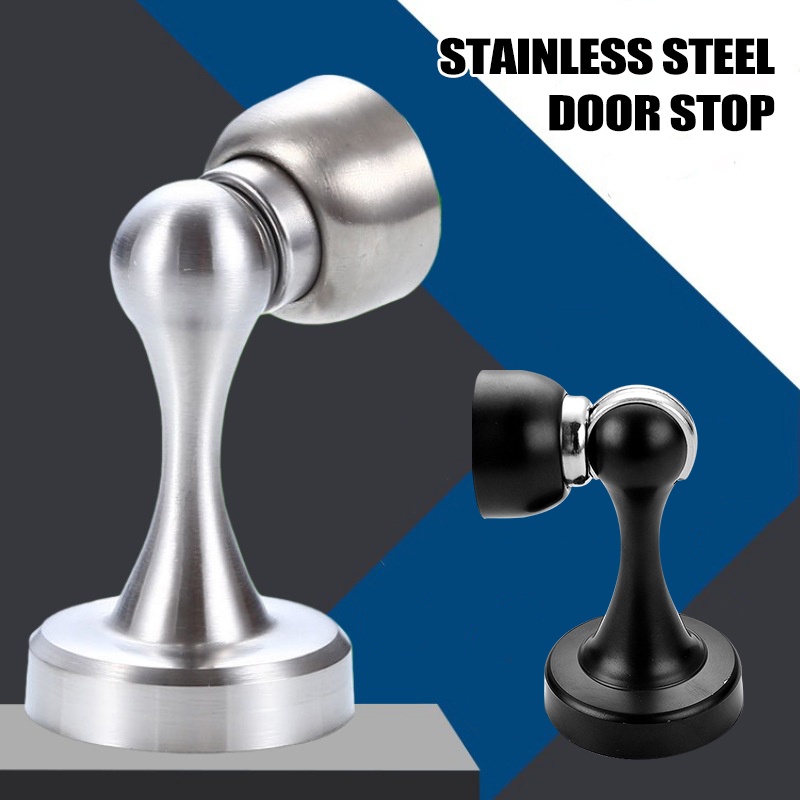 Door Stop Stopper Holder/INDOKERAN - Door Stop Magnet/Stainless Steel Premium Grade 304/bebas pukulan dan bebas pukulan