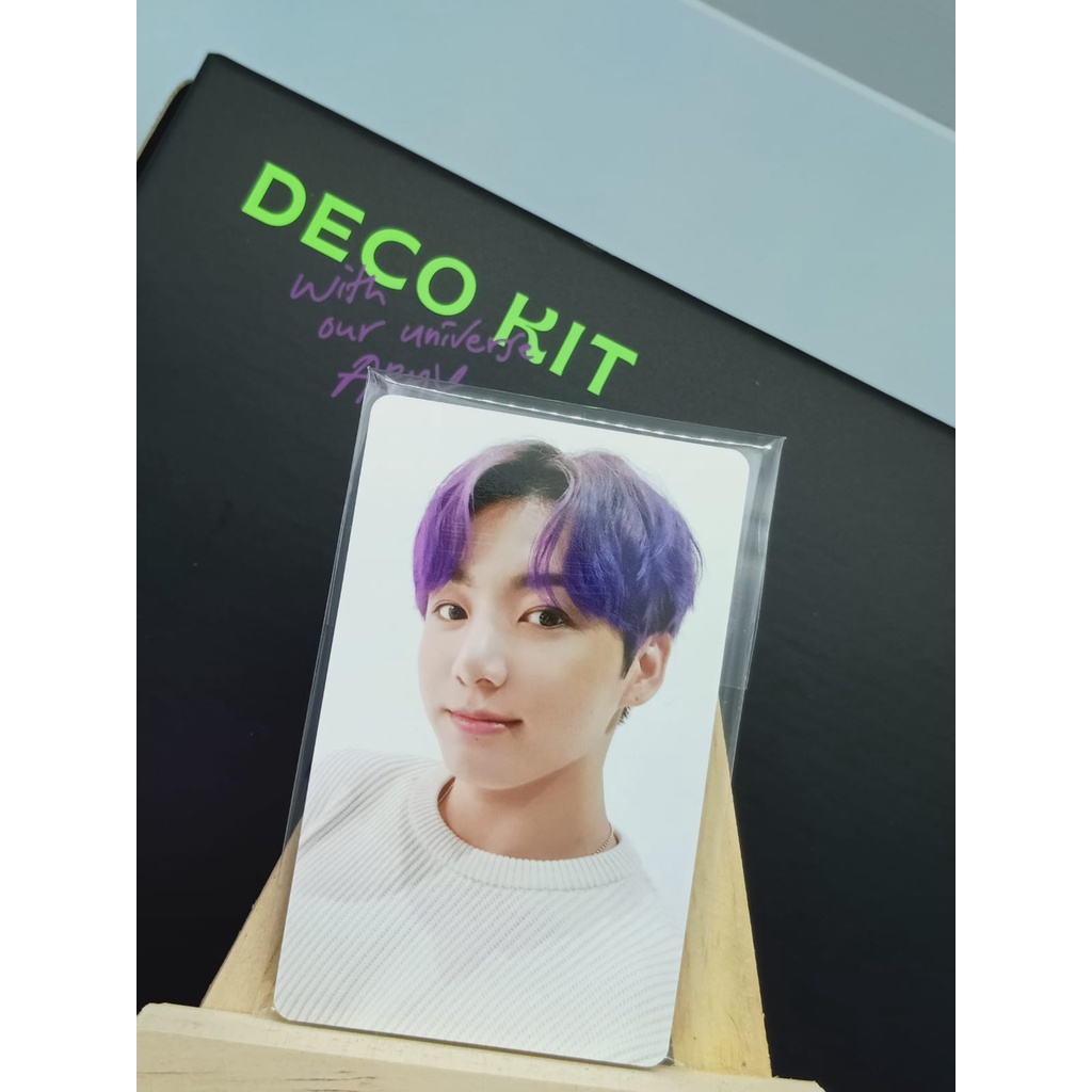 BTS DECO KIT PHOTOCARD JUNGKOOK PC Official Photocard