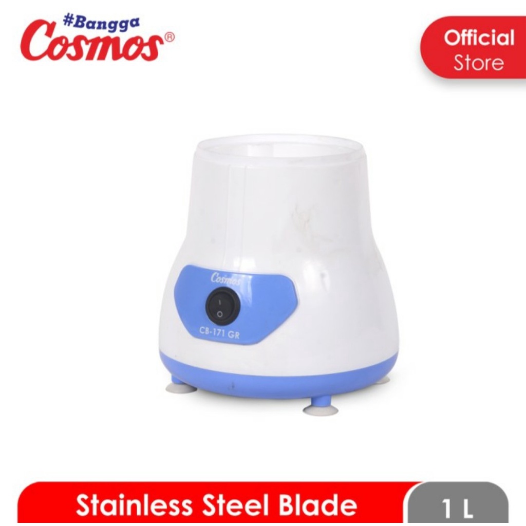 Blender Kaca Cosmos CB 171 GR 2 in 1 Blender Cosmos 171GR Gelas 1 Liter Blender Murah Cosmos CB 171G