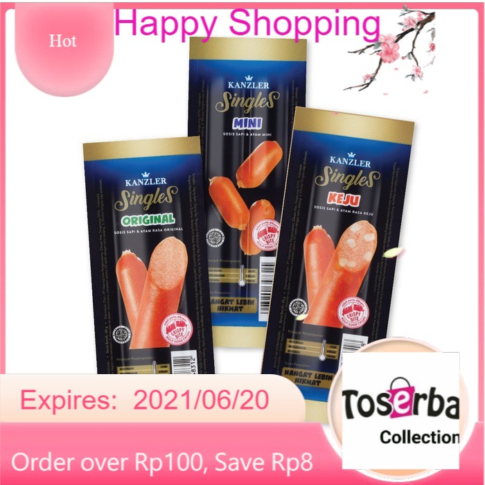 

Toserba Collection Kanzler Singles 65 gr Frozen Food Bandung - Cimahi