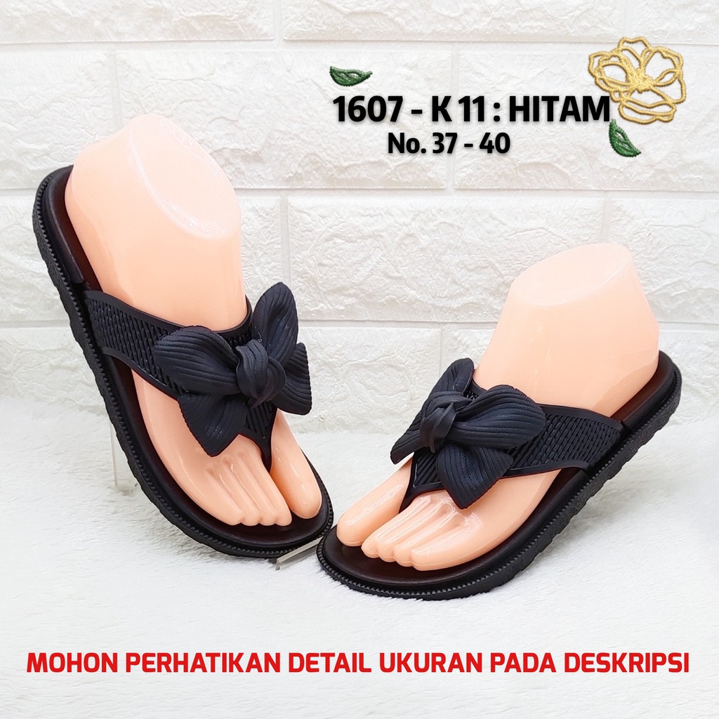 Balance 1607 K11 Sandal Wanita Original Sendal Jepit Pita Jelly Impor Very Nice Lentur Ringan Lembut