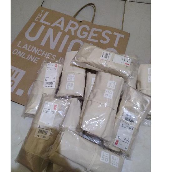 ✧ TOTEBAG UNIQLO ECO FRIENDLY SIZE M - L ORIGINAL STORE () ☜
